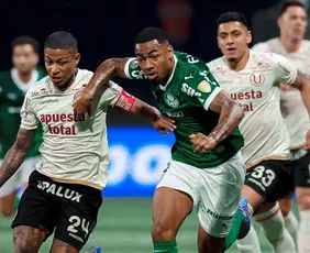 Imagem ilustrativa da imagem Palmeiras confirma vaga, e Brasil tem três times nas quartas da Libertadores