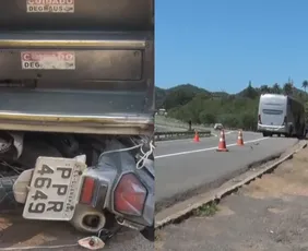 Imagem ilustrativa da imagem Pastor morre em segundo acidente na BR-101 em Guarapari na mesma manhã
