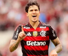 Imagem ilustrativa da imagem Pedro é encaminhado a hospital após problema no antebraço em Flamengo x Racing