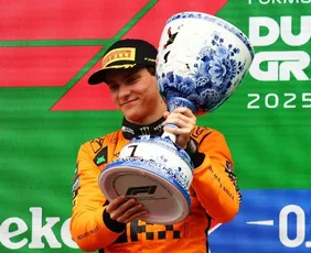 Imagem ilustrativa da imagem Piastri vence GP da Holanda e dispara na liderança da Fórmula 1; Bortoleto é 15º