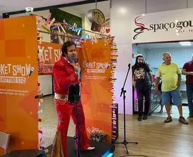 Imagem ilustrativa da imagem Shopping ETC celebra Mês dos Pais com feira de livros e tributo a Elvis