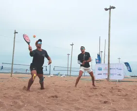 Imagem ilustrativa da imagem Tribuna Open de Beach Tênis: hora de conhecer o Rei e a Rainha da praia!