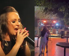 Imagem ilustrativa da imagem VÍDEO | Cantora sertaneja viraliza após fazer show “vazio” no Sul do ES