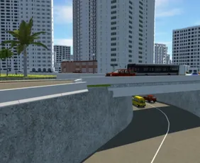 Imagem ilustrativa da imagem Veja como fica o trânsito com nova fase das obras do Mergulhão de Camburi