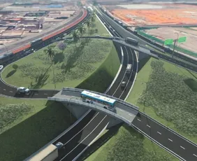 Imagem ilustrativa da imagem Veja como vai ficar o novo viaduto do trevo de Alto Lage