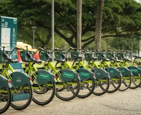 Imagem ilustrativa da imagem Viagens gratuitas de bicicleta em Vitória e Vila Velha