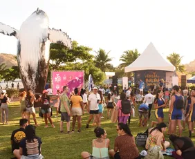 Imagem ilustrativa da imagem Vitória celebra a temporada das jubartes com música e arte na 4ª Festa da Baleia