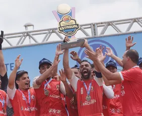 Imagem ilustrativa da imagem Vitória e Anchieta vencem o Estadual de Futebol de Areia