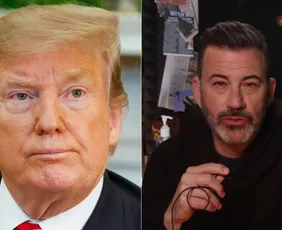 Imagem ilustrativa da imagem 'Você é o próximo': os embates entre Jimmy Kimmel e Donald Trump