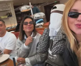 Imagem ilustrativa da imagem Voltaram? Vini Jr. aparece 'mascarado' em foto de Virgínia e reposta momento