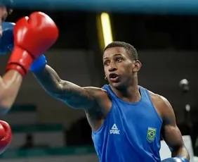 Imagem ilustrativa da imagem Yuri Falcão conquista a prata no Mundial de Boxe