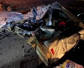 Imagem ilustrativa da imagem Acidente de caminhão e van com pacientes deixa cinco mortos em rodovia de RS