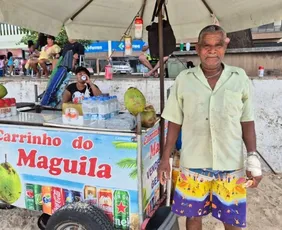 Imagem ilustrativa da imagem Ambulantes chegam a mais de 50 verões atendendo turistas em Guarapari