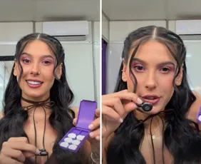 Imagem ilustrativa da imagem Ana Castela revela que usa cola para disfarçar orelhas 'de abano'