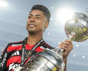 Imagem ilustrativa da imagem Após título, Bruno Henrique diz que quer se aposentar no Flamengo