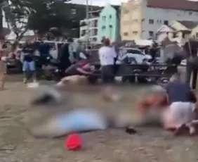 Imagem ilustrativa da imagem Ataque a tiros em praia deixa 12 mortos em festival judaico na Austrália