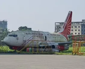 Imagem ilustrativa da imagem Avião que sumiu há 13 anos é encontrado abandonado em aeroporto na Índia