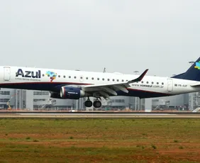 Imagem ilustrativa da imagem Azul comemora 17 anos em Vitória com mais de 10 milhões de passageiros