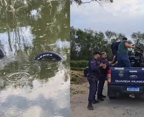 Imagem ilustrativa da imagem Bicicletas elétricas são encontradas submersas em valão de Vila Velha