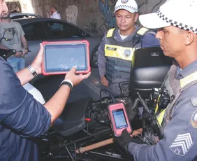 Imagem ilustrativa da imagem Blitz com mais tecnologia vai flagrar carros clonados