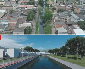 Imagem ilustrativa da imagem Canal do Rio Marinho: obra vai mudar o visual em 3 quilômetros de ruas
