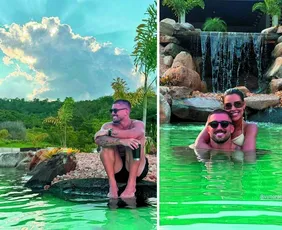 Imagem ilustrativa da imagem Capixaba ex-BBB constrói lago artificial em seu sítio em Cachoeiro