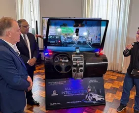 Imagem ilustrativa da imagem Cerco Inteligente Móvel é lançado para reforçar o combate ao crime no ES