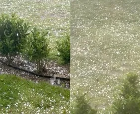 Imagem ilustrativa da imagem Chuva de granizo assusta moradores da Região Serrana do ES