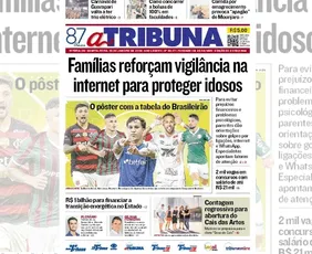 Imagem ilustrativa da imagem Confira os destaques do jornal A Tribuna desta quarta-feira