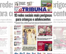 Imagem ilustrativa da imagem Confira os destaques do jornal A Tribuna deste domingo