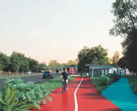 Imagem ilustrativa da imagem Conheça o projeto da nova ciclovia que vai ligar Vila Velha a Guarapari