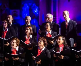 Imagem ilustrativa da imagem Coral ArcelorMittal inicia apresentações de Natal gratuitas nesta sexta-feira