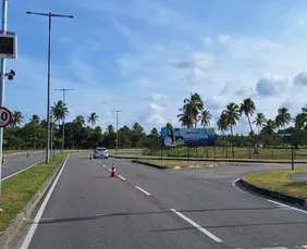 Imagem ilustrativa da imagem DER-PE instala 35 novas lombadas nas rodovias; motoristas devem ficar atentos