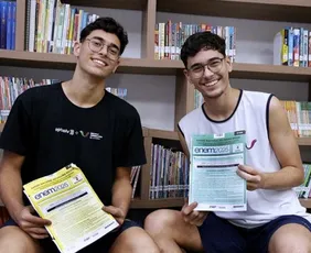 Imagem ilustrativa da imagem Desafio em família no segundo dia de Enem 2025