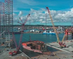 Imagem ilustrativa da imagem Desmontagem de plataformas de petróleo vai criar 5 mil empregos no ES