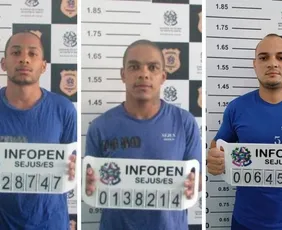 Imagem ilustrativa da imagem Detento ligado ao PCC e outros dois internos fogem de presídio em São Mateus