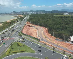 Imagem ilustrativa da imagem Entenda a segunda fase das obras do Mergulhão de Camburi