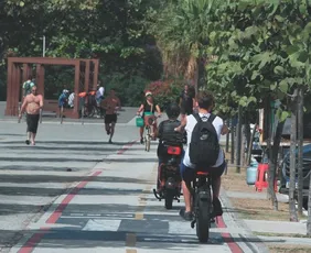 Imagem ilustrativa da imagem Especialista: acidentes com bikes elétricas têm maior gravidade do que com a comum