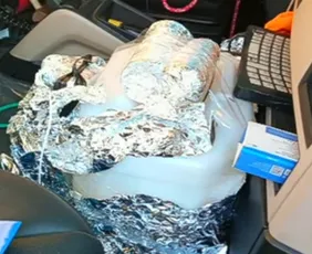 Imagem ilustrativa da imagem Falsa bomba encontrada em caminhão em SP foi feita com tubos de papelão