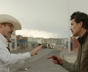 Imagem ilustrativa da imagem Faroeste moderno com Joaquin Phoenix e Pedro Pascal