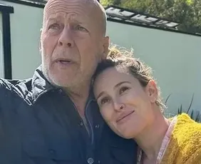 Imagem ilustrativa da imagem Filha de Bruce Willis diz que às vezes não é reconhecida pelo ator