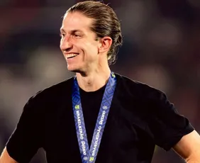 Imagem ilustrativa da imagem Filipe Luís não descarta ter Pedro se Flamengo chegar à final do Intercontinental