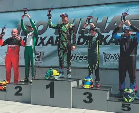 Imagem ilustrativa da imagem Fim da temporada também no kart