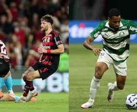 Imagem ilustrativa da imagem Flamengo e Palmeiras oscilam antes da Libertadores e deixam Brasileirão em aberto