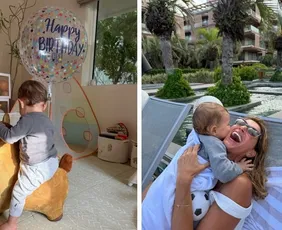 Imagem ilustrativa da imagem Gisele Bündchen comemora primeiro aniversário do caçula, River, com novas fotos