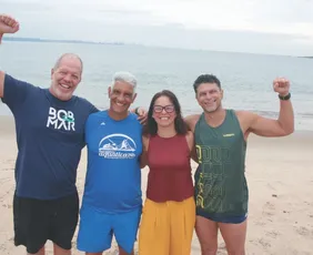 Imagem ilustrativa da imagem Grupo de amigos do ES ganha destaque com “Volta ao Mundo”