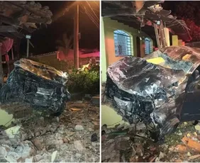 Imagem ilustrativa da imagem Homem mata a vizinha, foge com filhos e tenta matá-los batendo carro em SP