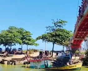 Imagem ilustrativa da imagem Homem morre afogado após pular de ponte na Serra