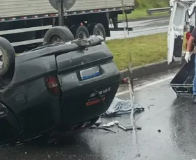Imagem ilustrativa da imagem Homem morre após se envolver em acidente na Rodovia do Contorno