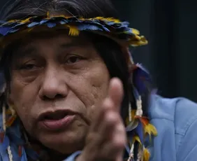 Imagem ilustrativa da imagem Indígenas caminham para o abismo e COP não vai ajudar, afirma Daniel Munduruku